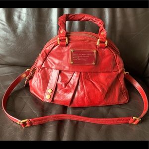 Marc by Marc Jacobs crimson red medium bag
